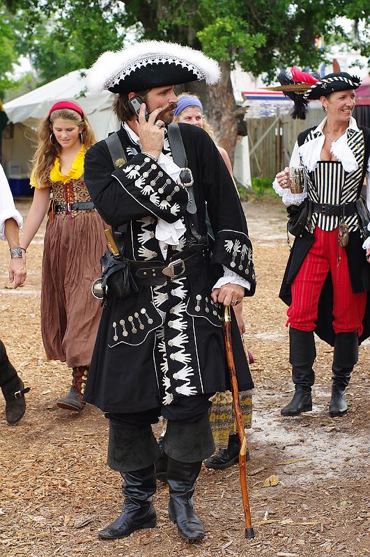 barf3.jpg - "Hi, I'm calling about the ship you have listed for sale."  Bay Area Renaissance Festival 2008